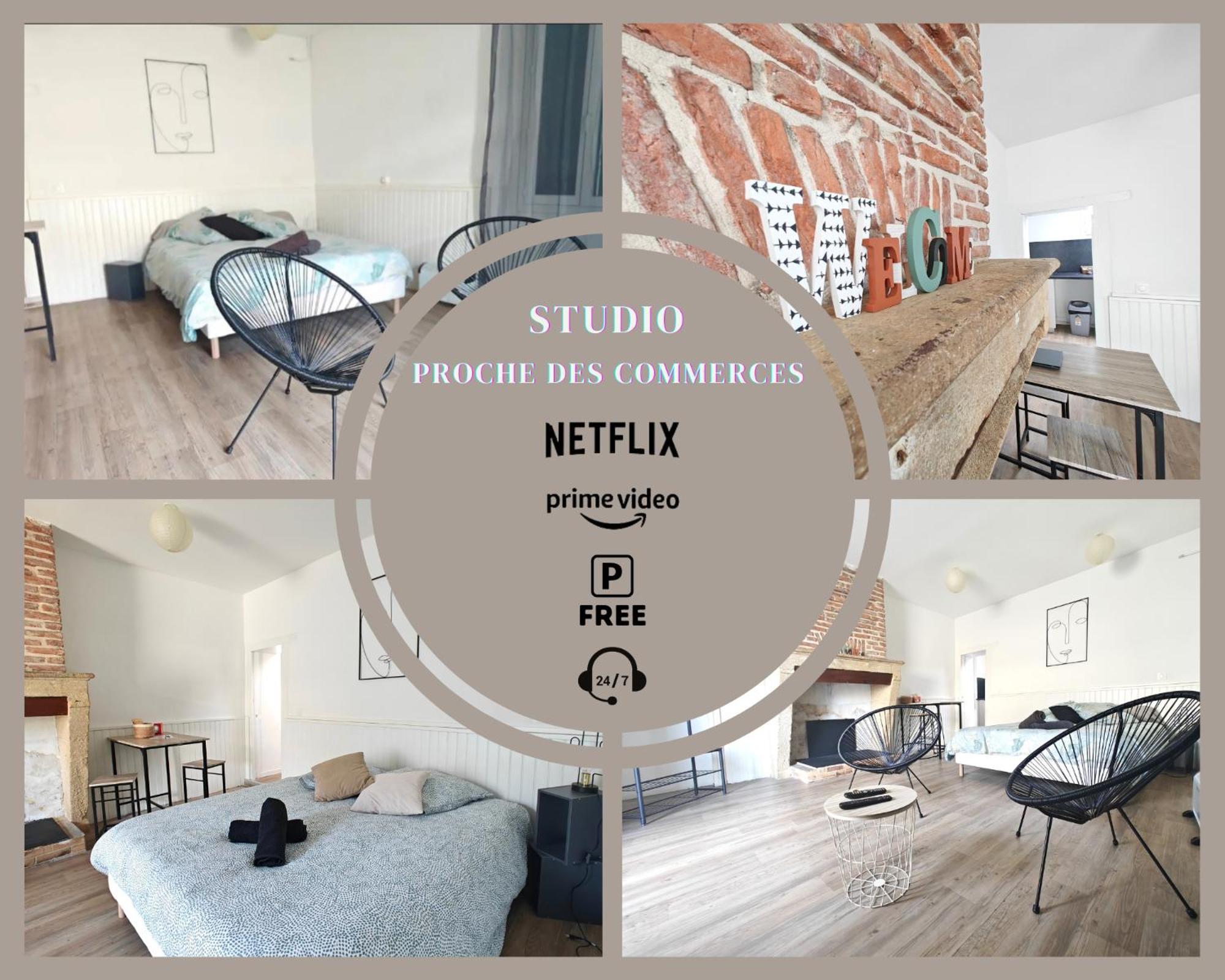 Studio Entier Proche Des Commerces - 1 A 2 Pers - Langon  Exterior photo